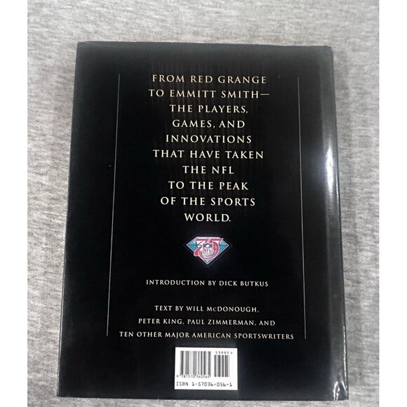 75 Seasons Big Complete Story of National Football League 1920 -1995 NFL Book - Picture 5 of 6